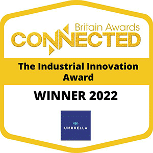 Connected Britain, The Industrial Innovation Award 2022 logo