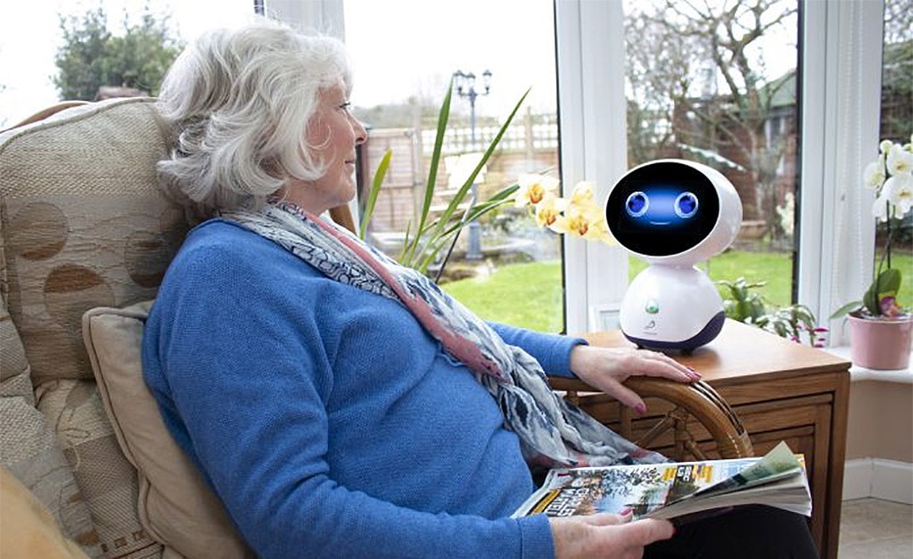 Social care and companion robot service GenieConnect being used